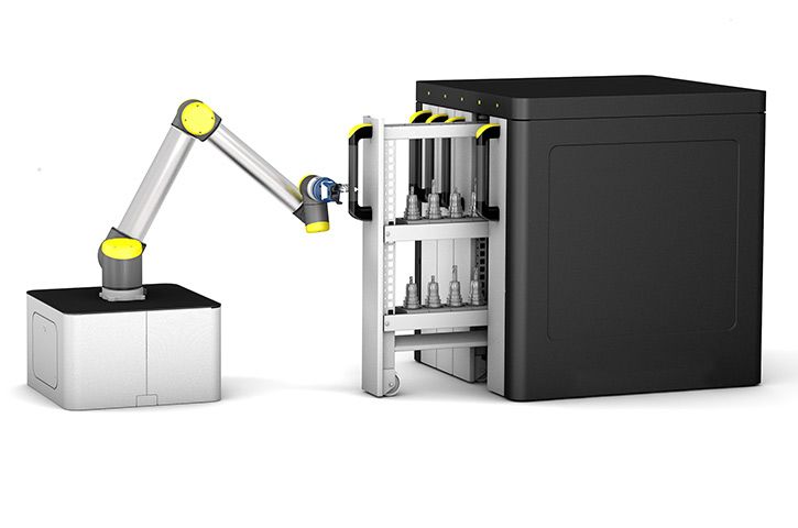 Roboter auf Sockel ZOLLER