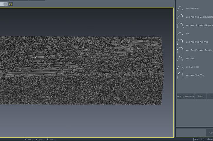 mµFocus Schneidenform Screenshot ZOLLER