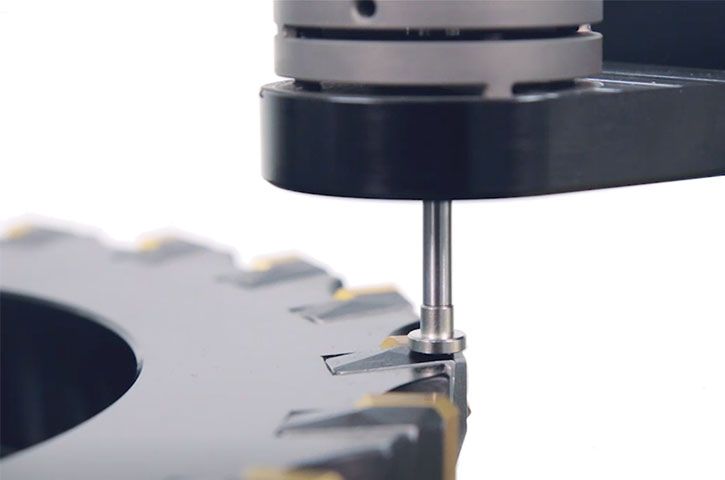 millSet ZOLLER The Compact Measurement Specialist  for Tactile Measuring of Facing Cutters 