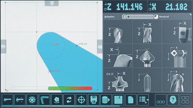pilot 1.0 ZOLLER standard screen