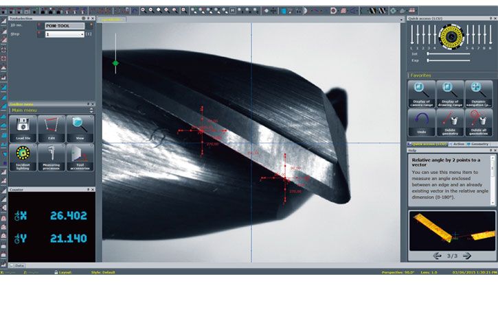 pomSoft measurement face circumference geometrie ZOLLER