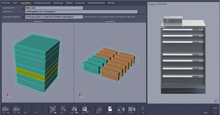 SILVER Lagerortverwaltung tool management solutions ZOLLER 