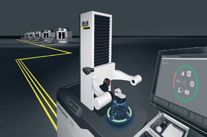 venturion presetting measuring machine monitor ZOLLER