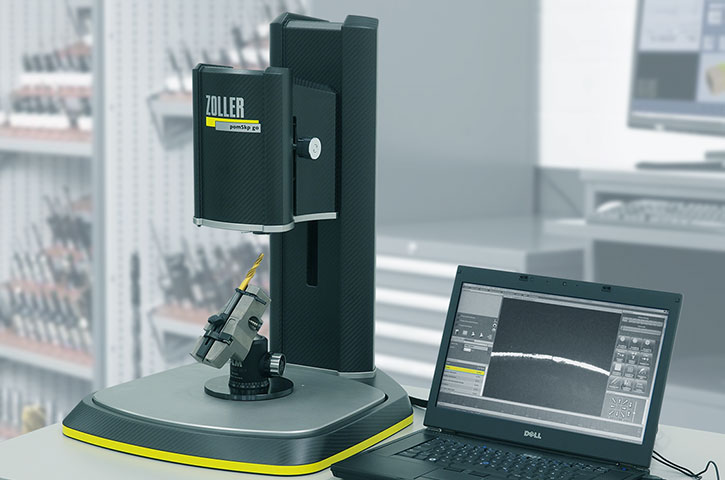 pomSkpGo measuring inspection cutting edge preparation desk ZOLLER 