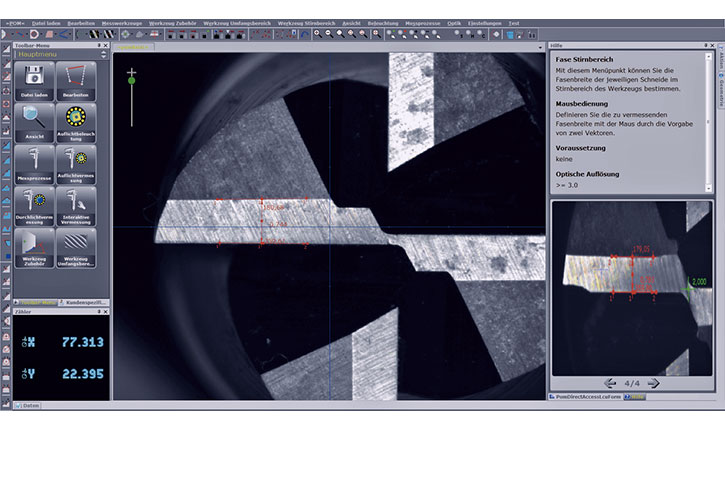 pomsoft Assistant guided operation ZOLLER 