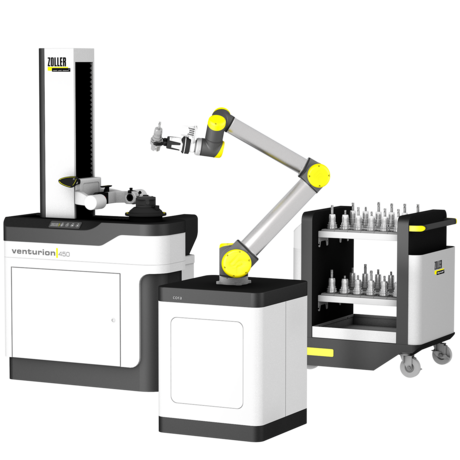 Roboter mit Messgerät ZOLLER