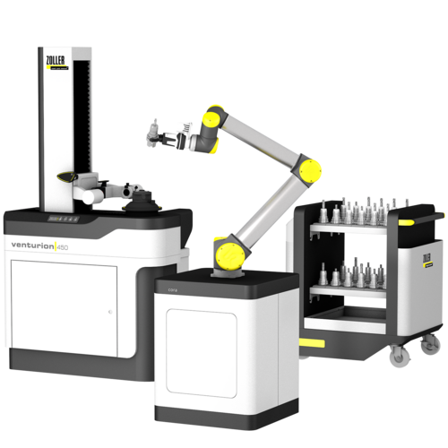 Roboter mit Messgerät ZOLLER