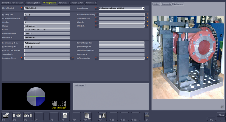SILVER NC Datenverwaltung tool management solutions ZOLLER 